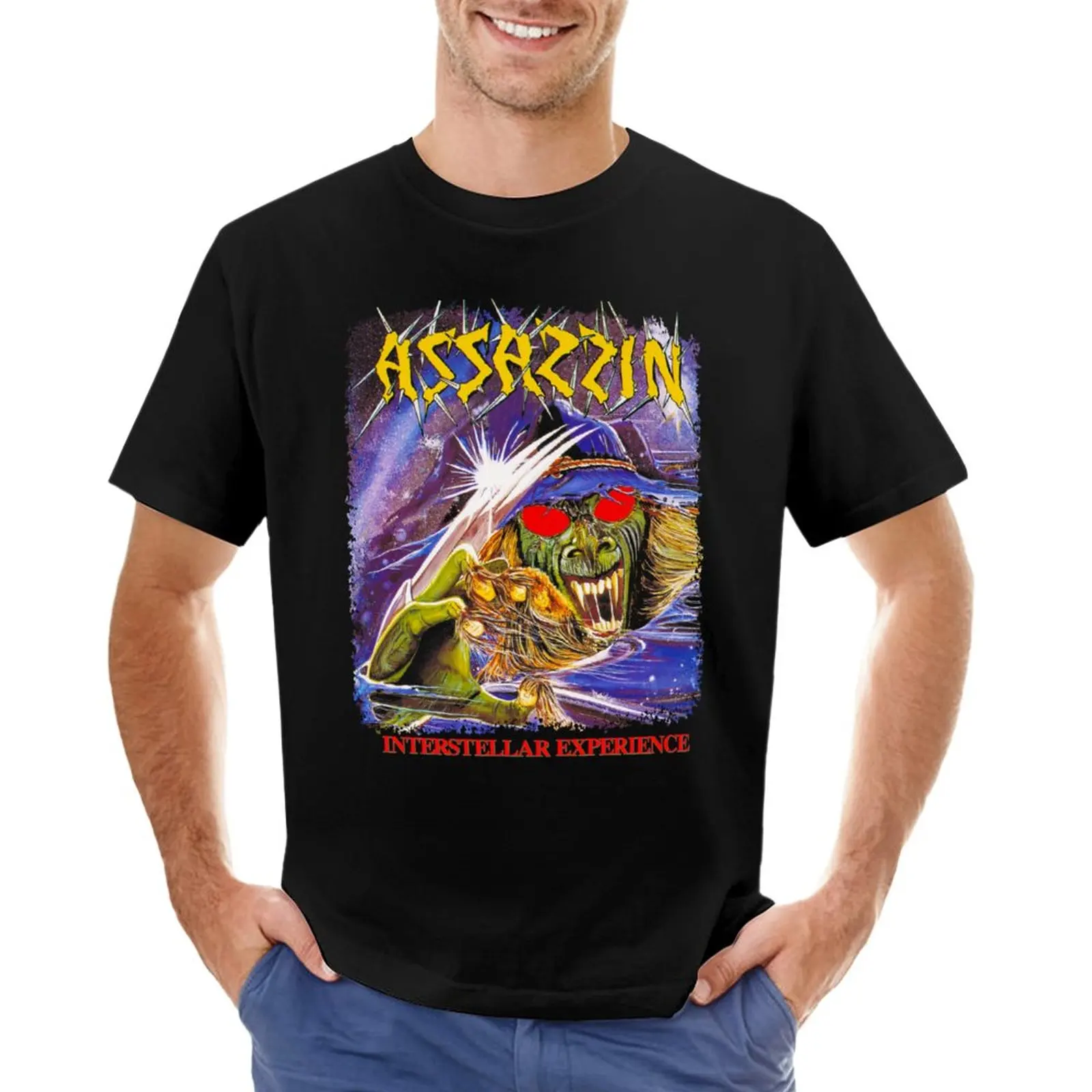 ASSASSIN - Interstellar Experience T-Shirt heavyweight t shirts men clothings
ASSASSIN - Interstellar Experience T-Shirt heavyweight t shirts men clothings