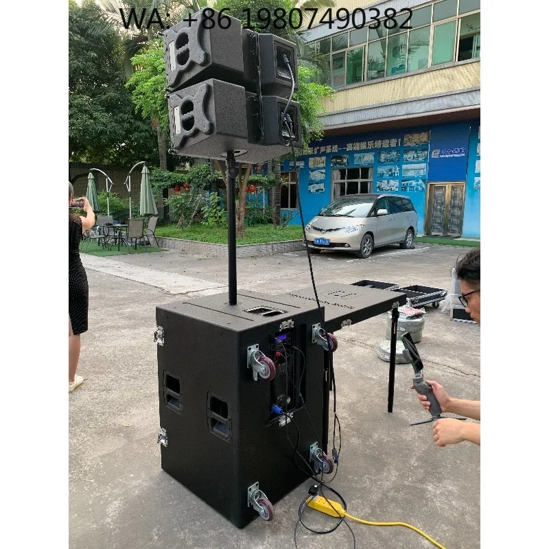 Single 10 Inch Line Array Professional Sound for Stage Performance
Single 10 Inch Line Array Professional Sound for Stage Performance