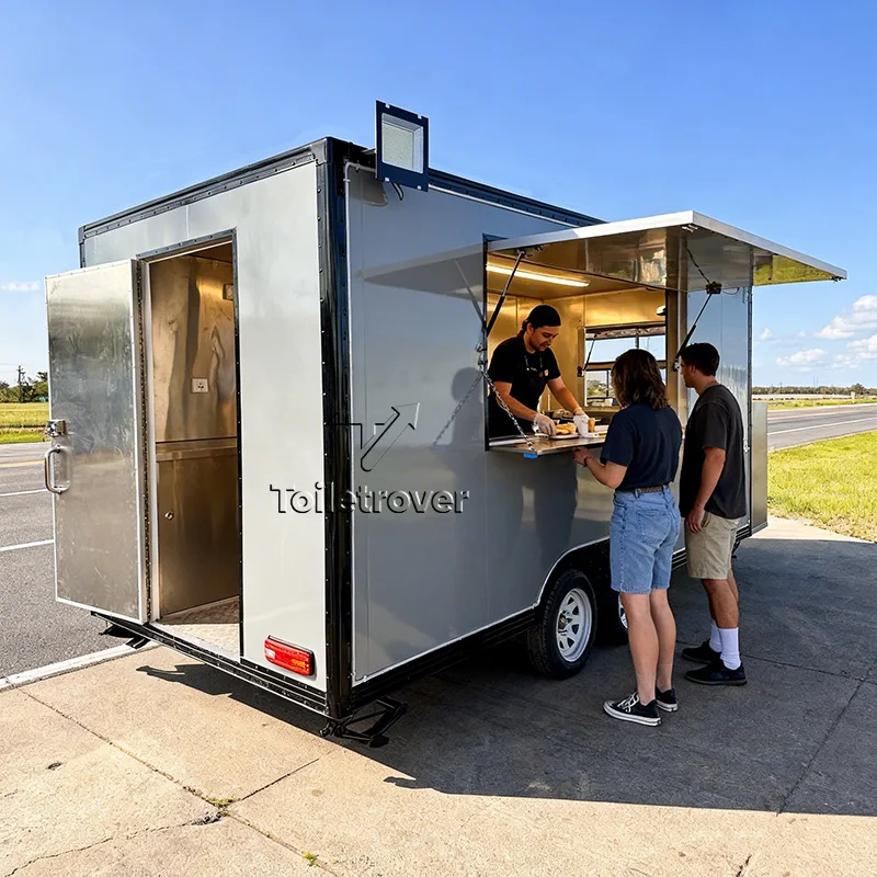 Custom Fully Equipped Mobile Kitchen Trailer Food Truck Outdoor Commercial Concession Food Trailer for Pizza BBQ Hot Dog
Custom Fully Equipped Mobile Kitchen Trailer Food Truck Outdoor Commercial Concession Food Trailer for Pizza BBQ Hot Dog