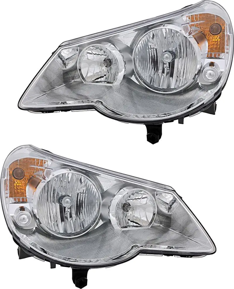 For Chyrsler Sebring Sedan/Convertible Headlight 2007 2008 2009 2010 Driver and Passenger Side Headlamp Assembly Replacement
For Chyrsler Sebring Sedan/Convertible Headlight 2007 2008 2009 2010 Driver and Passenger Side Headlamp Assembly Replacement