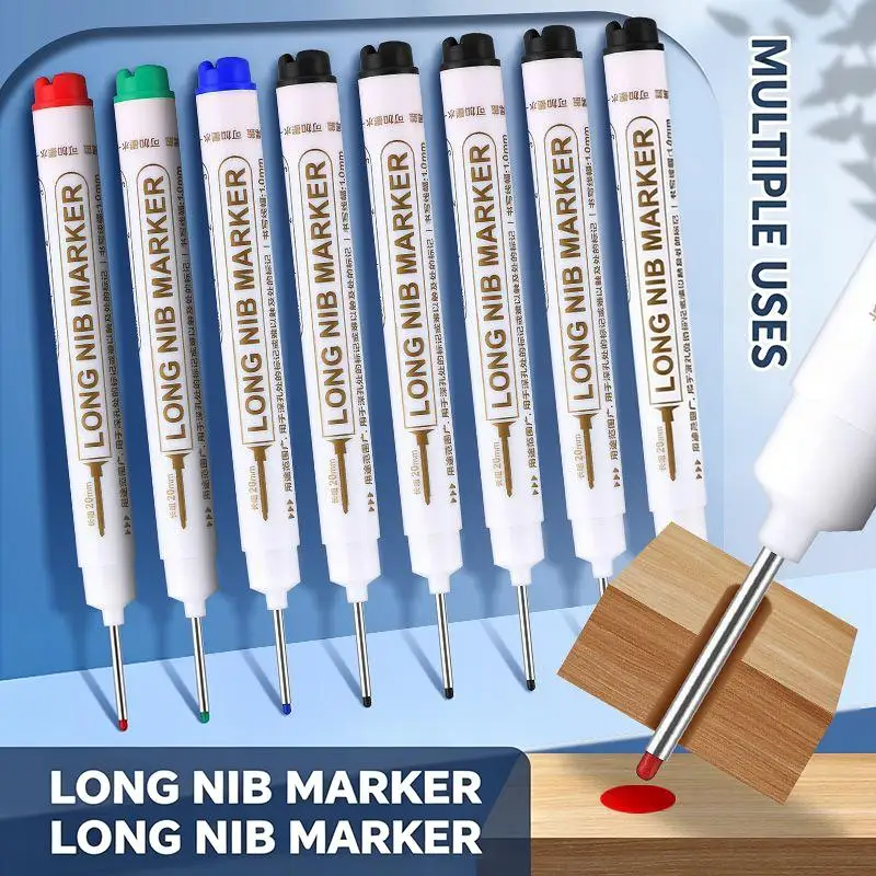 Automobile Parts1PC Long Needle Marker Pen Waterproof Deep Hole Metal Bathroom Woodworking Tile Screw 20mm Dash Pen Marker Pen
Automobile Parts1PC Long Needle Marker Pen Waterproof Deep Hole Metal Bathroom Woodworking Tile Screw 20mm Dash Pen Marker Pen