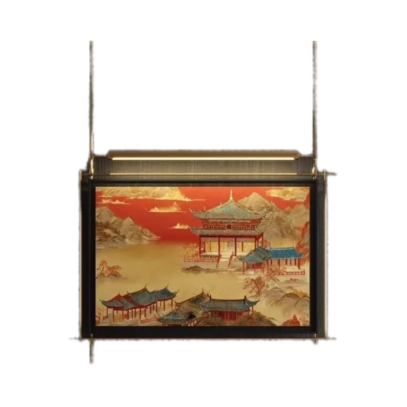 Premium retro decorative lamp wall hanging metal rod decorative painting sales office
Premium retro decorative lamp wall hanging metal rod decorative painting sales office