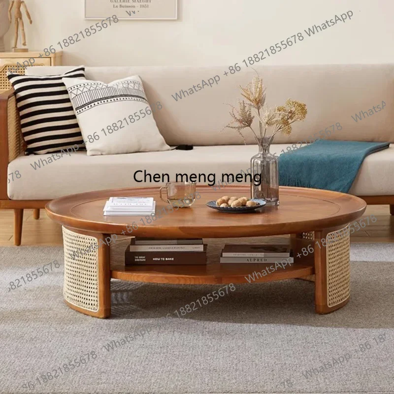 Japanese Solid Wood Rattan Round Coffee Tables Low Profile Modern Minimalist Living Room Home Decor Café FurnitureDD
Japanese Solid Wood Rattan Round Coffee Tables Low Profile Modern Minimalist Living Room Home Decor Café FurnitureDD