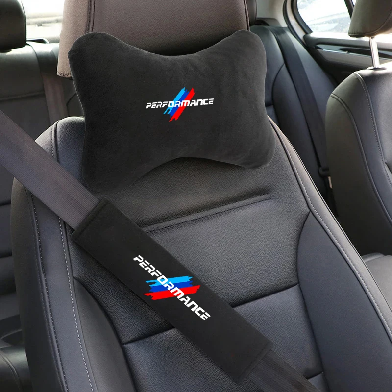 Headrest Neck Pillow Seat Belt Anti-Scratch Shoulder Cover Car Sticker For BMW M Performance 1 3 4 5 Series X3 X4 X5 X6 X7 M3 M4
Headrest Neck Pillow Seat Belt Anti-Scratch Shoulder Cover Car Sticker For BMW M Performance 1 3 4 5 Series X3 X4 X5 X6 X7 M3 M4