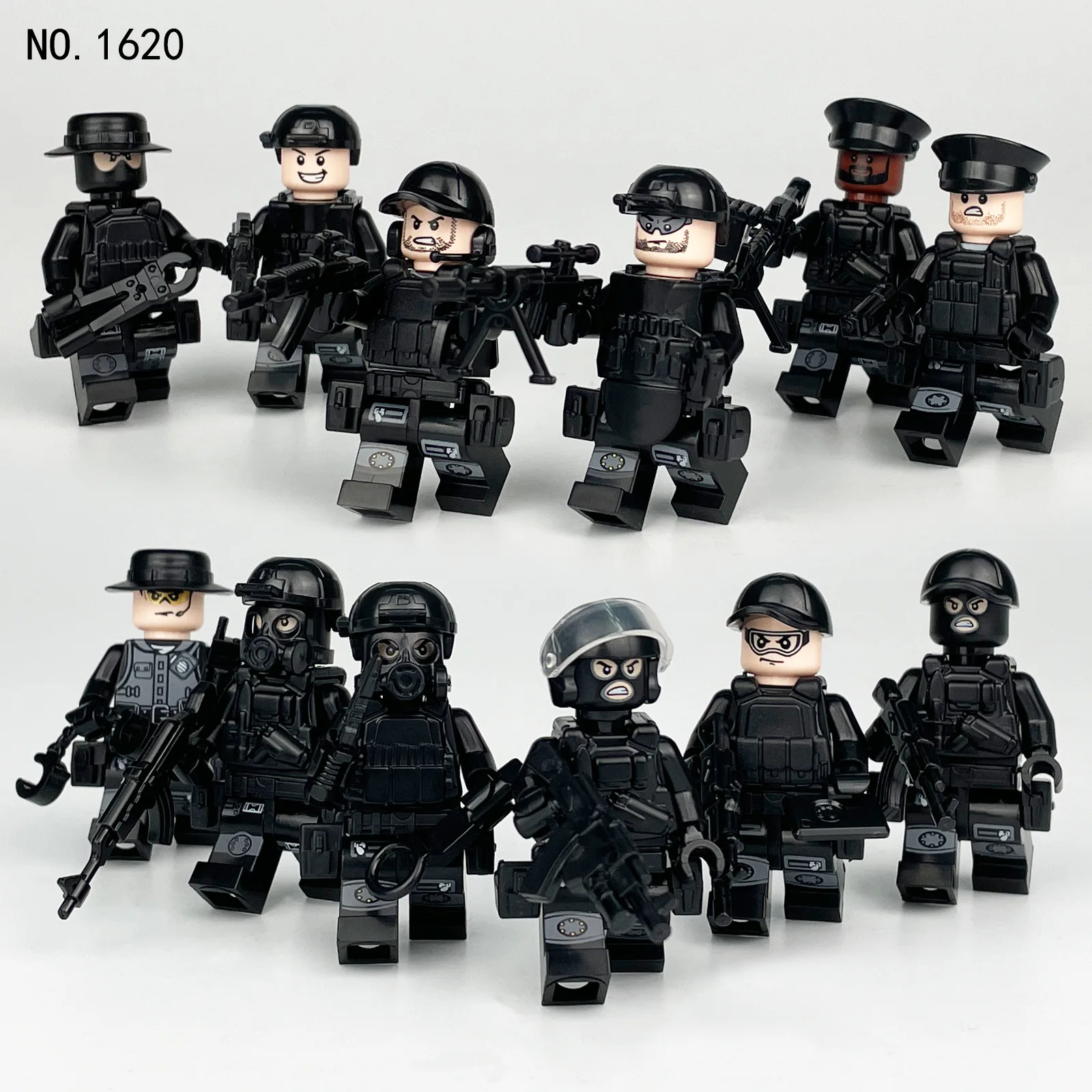 Military series special forces special police soldiers scouts kayak explosion-proof police building blocks ghost special police
Military series special forces special police soldiers scouts kayak explosion-proof police building blocks ghost special police