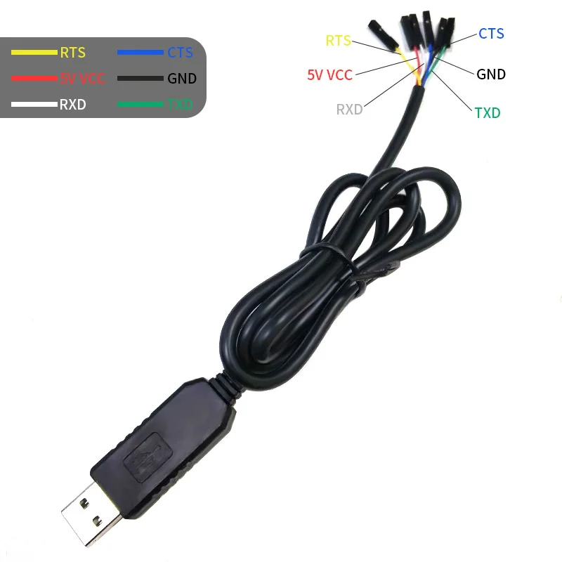 Кабель преобразователя PL2303GT USB в RS232 с последовательным портом, модуль обновления UART, уровень RS232 (не TTL)
Кабель преобразователя PL2303GT USB в RS232 с последовательным портом, модуль обновления UART, уровень RS232 (не TTL)