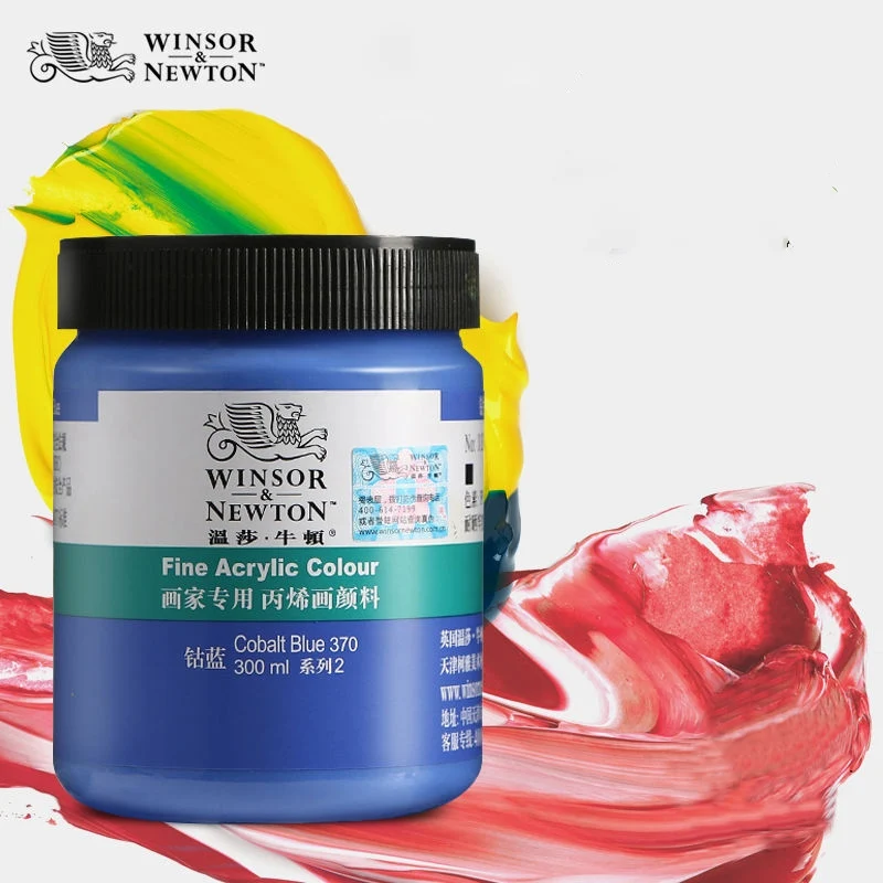 Authentic Winsor Newton Fine Acrylic Paints 300ml Wall Stone Glass Wood Ceramics DIY Hand Painting Fluorescent Acrylic Pigments
Authentic Winsor Newton Fine Acrylic Paints 300ml Wall Stone Glass Wood Ceramics DIY Hand Painting Fluorescent Acrylic Pigments