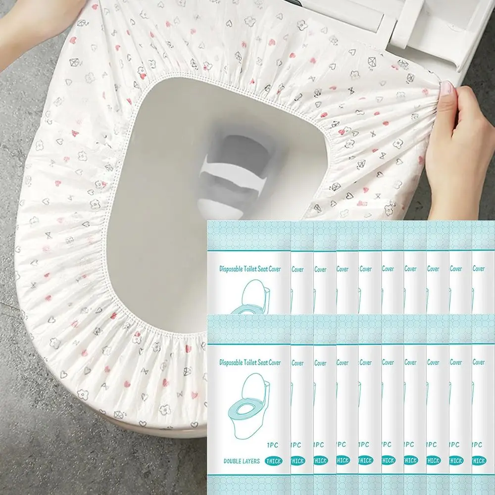 Disposable Toilet Seat Cover Independently Packaged With Non-Woven Fabric 20 Pack for Travel Essentials
Disposable Toilet Seat Cover Independently Packaged With Non-Woven Fabric 20 Pack for Travel Essentials