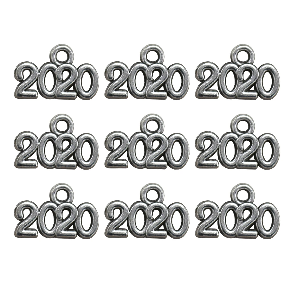 100 Pcs Year Number Pendant Charm DIY Necklace Stainless Steel Charms Alloy 2020
100 Pcs Year Number Pendant Charm DIY Necklace Stainless Steel Charms Alloy 2020