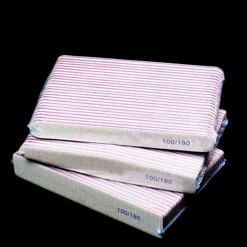 Durable 100/180 Grit Sandpaper Nail File Multi-Grit Double Sided Double Sided Buffer Block Grey Color Nail Care Tools Manicure
Durable 100/180 Grit Sandpaper Nail File Multi-Grit Double Sided Double Sided Buffer Block Grey Color Nail Care Tools Manicure