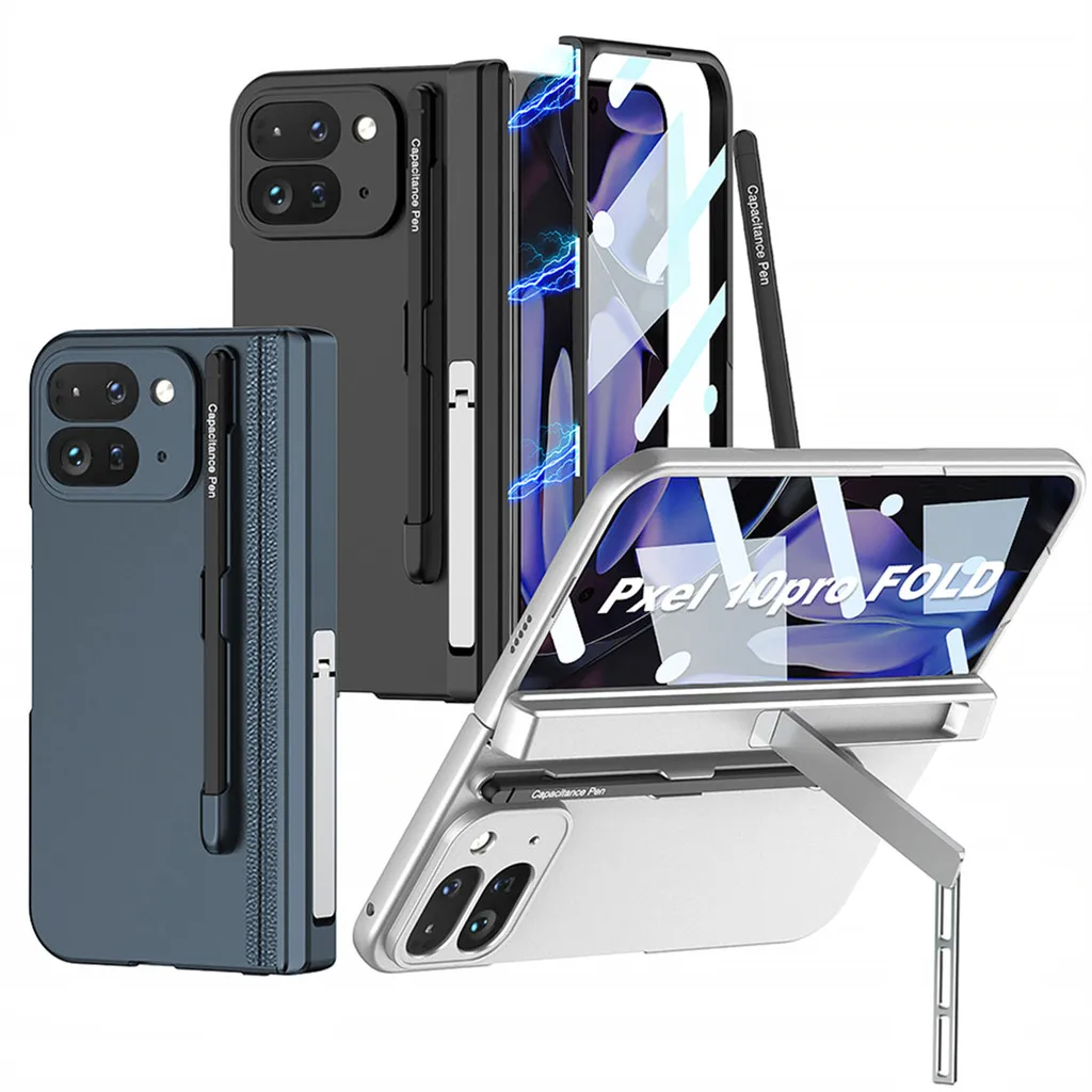 Чехол-ручка для Google Pixel 10 Pro, складной матовый, приятный для кожи шарнирный кронштейн, универсальный защитный чехол с закаленной пленкой
Чехол-ручка для Google Pixel 10 Pro, складной матовый, приятный для кожи шарнирный кронштейн, универсальный защитный чехол с закаленной пленкой