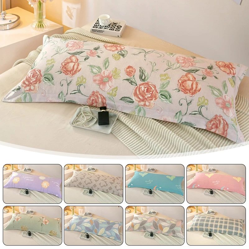 1 Pcs Cotton Pillowcases 120/150/180cm Long Pillowcase Home Decor Double Lover Sleeping Couple Pillow Cover(no Fillings)
1 Pcs Cotton Pillowcases 120/150/180cm Long Pillowcase Home Decor Double Lover Sleeping Couple Pillow Cover(no Fillings)