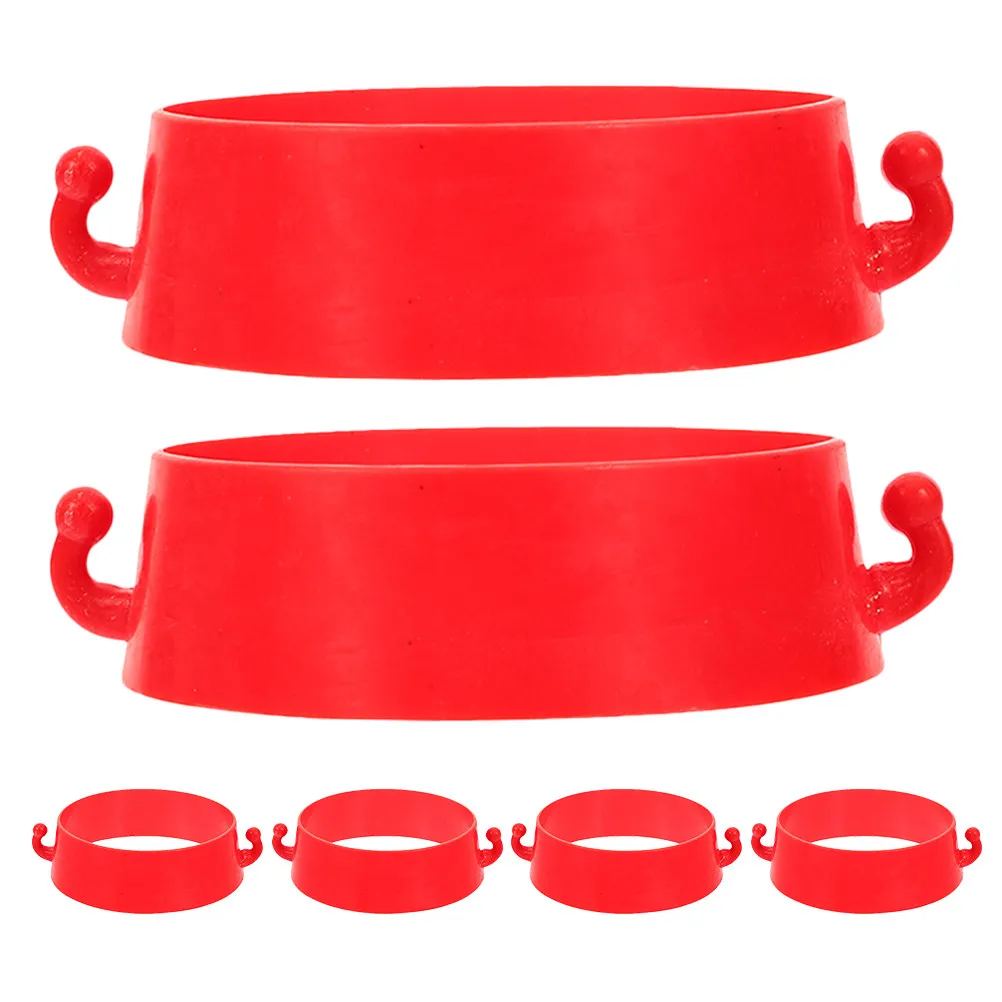 6Pcs Plastic Safety Cone Connector Ring Wear-Resistant Lightweight Hook Design Traffic Cone Chain Links for Caution Barriers
6Pcs Plastic Safety Cone Connector Ring Wear-Resistant Lightweight Hook Design Traffic Cone Chain Links for Caution Barriers