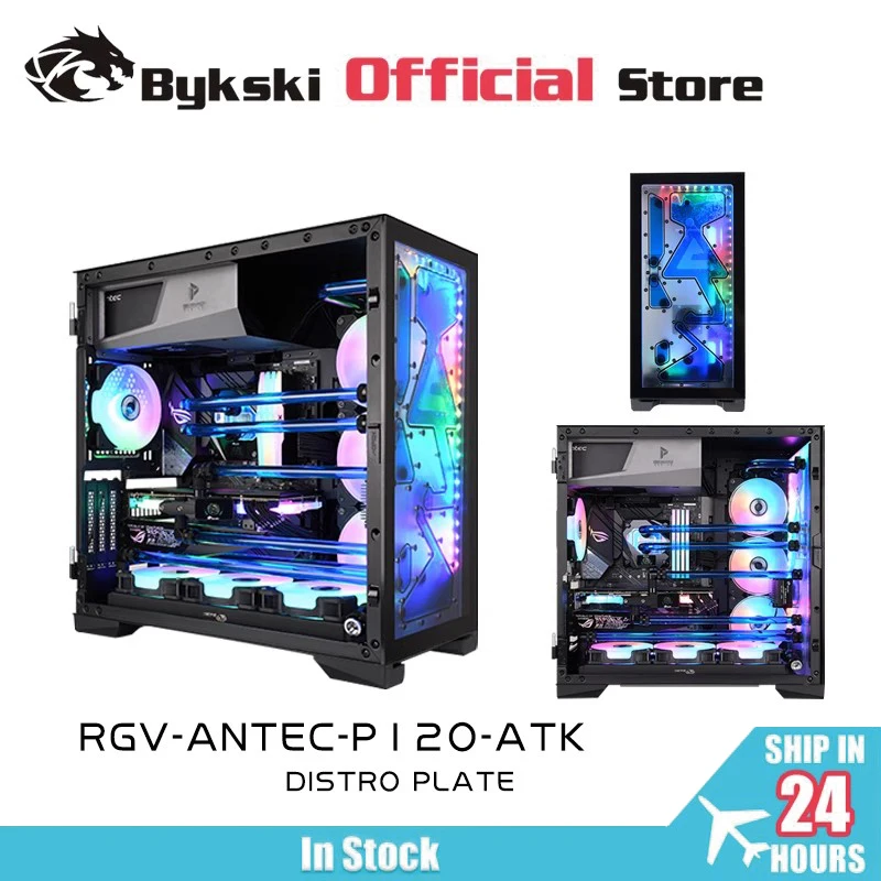 BYKSKI Waterway Block Kit Solution for ANTEC P120 Computer Case Kit for CPU/GPU Block Support DDC Pump
BYKSKI Waterway Block Kit Solution for ANTEC P120 Computer Case Kit for CPU/GPU Block Support DDC Pump