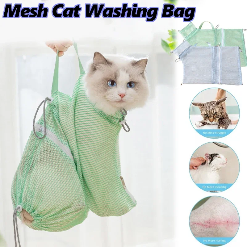 Multifunctional Cat Bath Bag Anti-scratch Cat Bathing Tools Adjustable Anti-scratch Pet Grooming Wash Fixed Bag
Multifunctional Cat Bath Bag Anti-scratch Cat Bathing Tools Adjustable Anti-scratch Pet Grooming Wash Fixed Bag