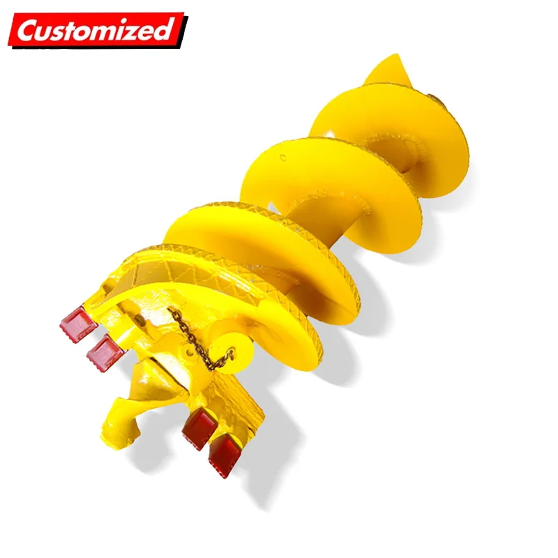 Custom Rock Breaking Spiral Drill Bit Made of High Strength Wear Resistant Steel for Mining Geological and Construction Use
Custom Rock Breaking Spiral Drill Bit Made of High Strength Wear Resistant Steel for Mining Geological and Construction Use