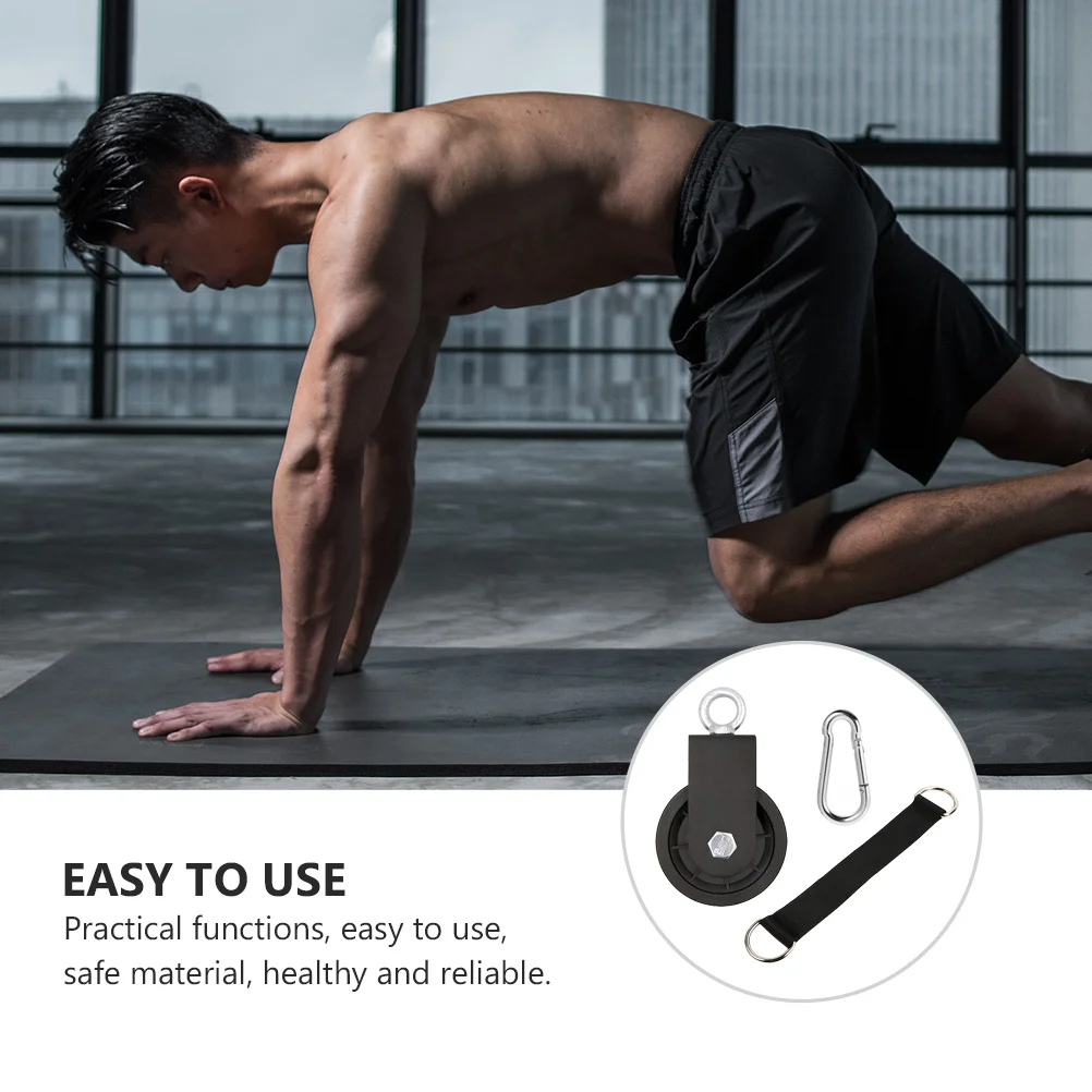 1 Set Nylon Strap Fitness Metal Lifting Bearing 360 Degree Rotation Home Cable Training Equipment Self-Lifting Pulley
1 Set Nylon Strap Fitness Metal Lifting Bearing 360 Degree Rotation Home Cable Training Equipment Self-Lifting Pulley