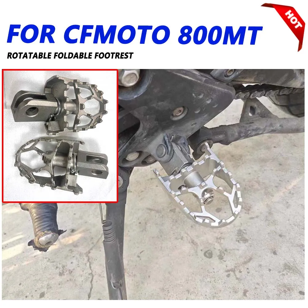 Motorcycle Rotatable Foldable Enlarge FootRest Footpegs For CFMOTO CF MOTO 800MT MT800 MT 800 MT CF800MT 2021 - 2024 Accessories
Motorcycle Rotatable Foldable Enlarge FootRest Footpegs For CFMOTO CF MOTO 800MT MT800 MT 800 MT CF800MT 2021 - 2024 Accessories