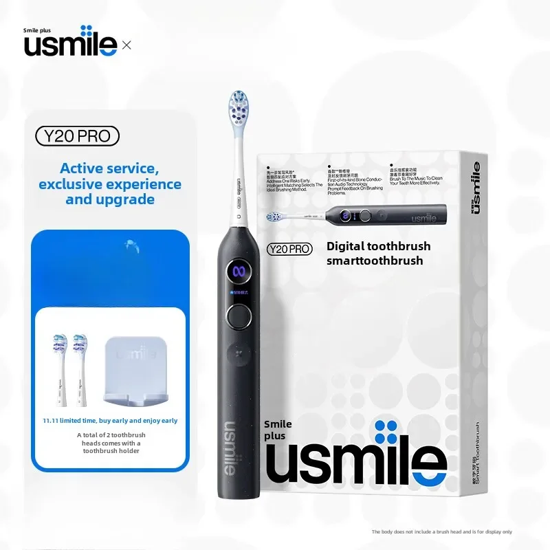 Электрическая зубная щетка Usmile для взрослых с звуковой вибрацией для пар, чтобы отправить бойфренд/подруге Y20PRO
Электрическая зубная щетка Usmile для взрослых с звуковой вибрацией для пар, чтобы отправить бойфренд/подруге Y20PRO