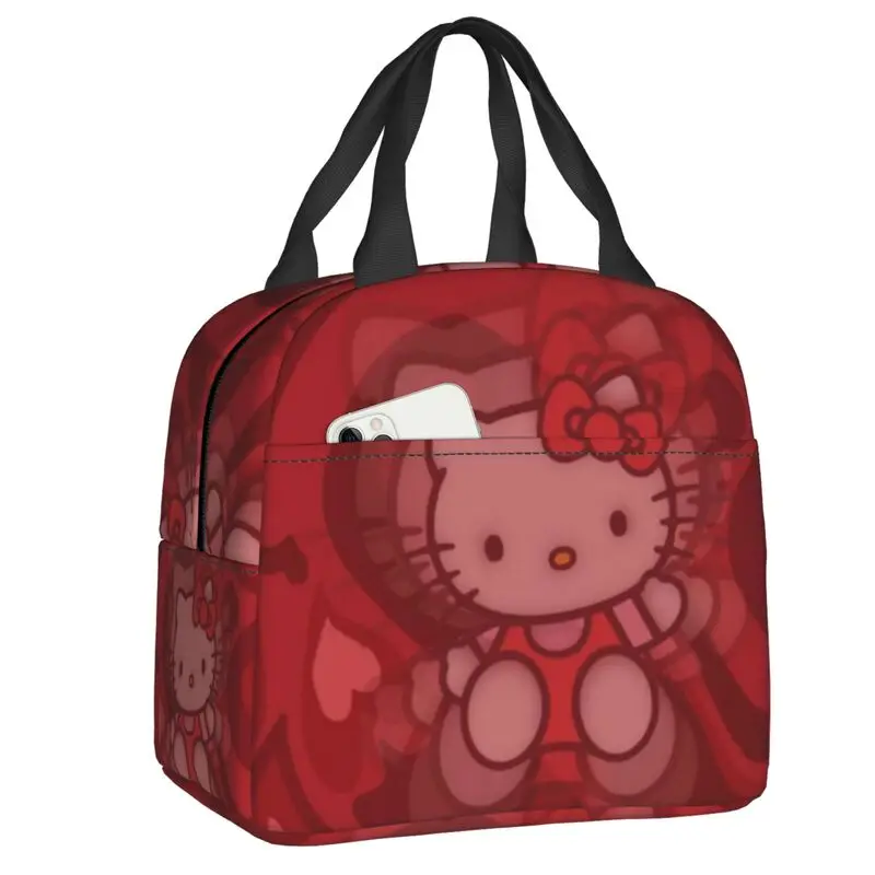 Custom Hello Kitty Cat Anime Insulated Lunch Bags for Women Resuable Cooler Thermal Bento Box Outdoor Camping Travel
Custom Hello Kitty Cat Anime Insulated Lunch Bags for Women Resuable Cooler Thermal Bento Box Outdoor Camping Travel