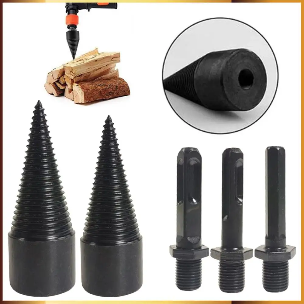 42mm+32mm Wood Log Splitter Firewood Drill Bit W/3 Handle Log Splitter Drill Bit Detachable for Electric Drill Kindling Splitter
42mm+32mm Wood Log Splitter Firewood Drill Bit W/3 Handle Log Splitter Drill Bit Detachable for Electric Drill Kindling Splitter