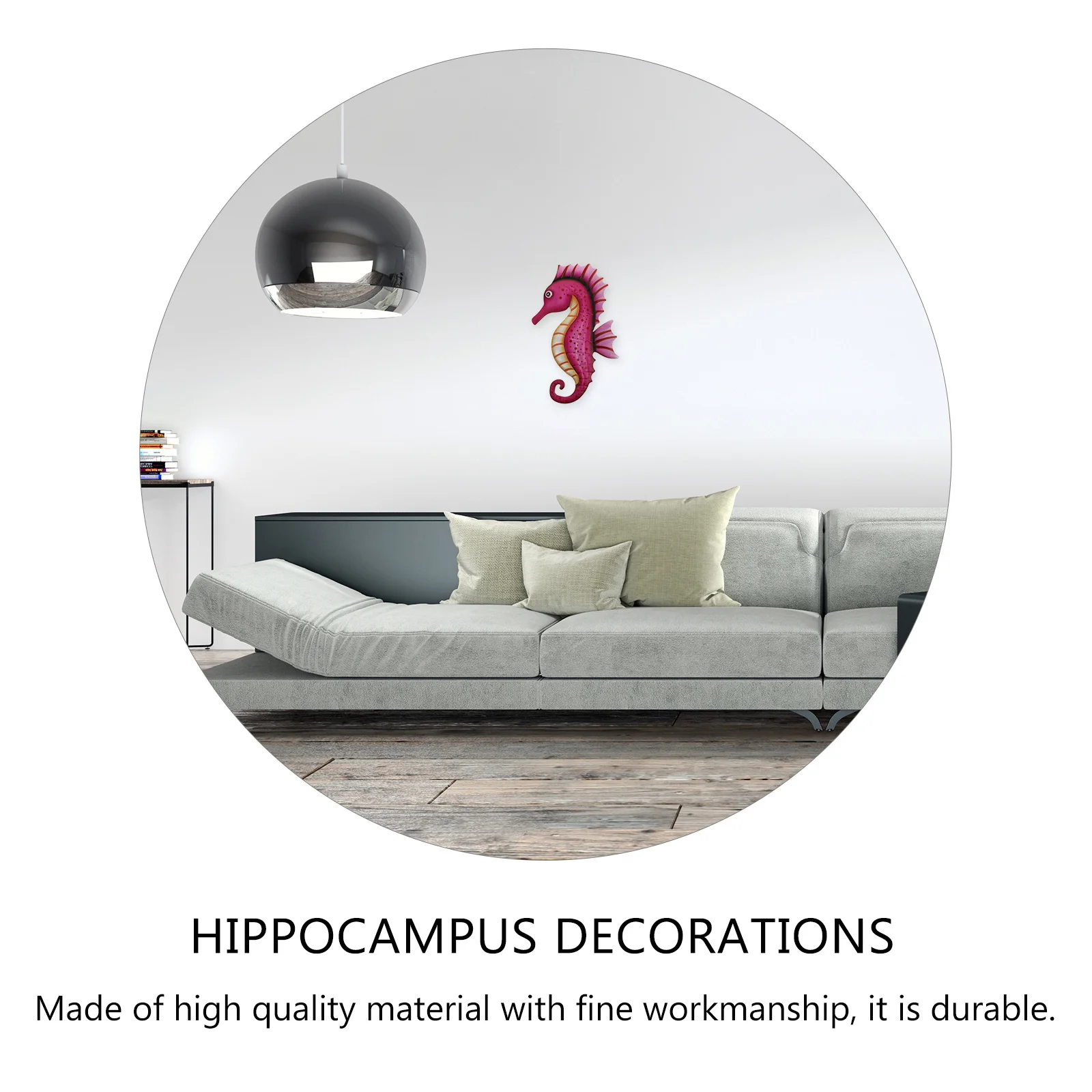 1Pcs Sea Horse Decor Hanging Wall Art Exquisite Craftsmanship Lightweight Environment-Friendly Home Decoration for Bedroom
1Pcs Sea Horse Decor Hanging Wall Art Exquisite Craftsmanship Lightweight Environment-Friendly Home Decoration for Bedroom