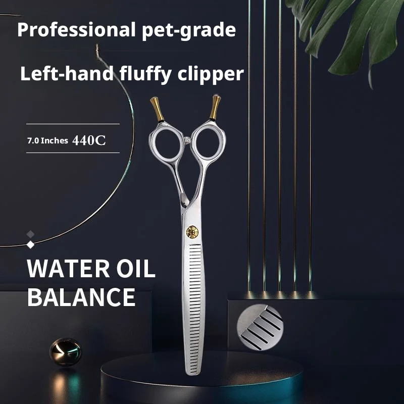 SHINEKNOT 7-inch Left Hand Pet Bent Down Puff Teeth Clipper Pet Beauty Scissors Bent Teeth Clipper Thin Cutting
SHINEKNOT 7-inch Left Hand Pet Bent Down Puff Teeth Clipper Pet Beauty Scissors Bent Teeth Clipper Thin Cutting