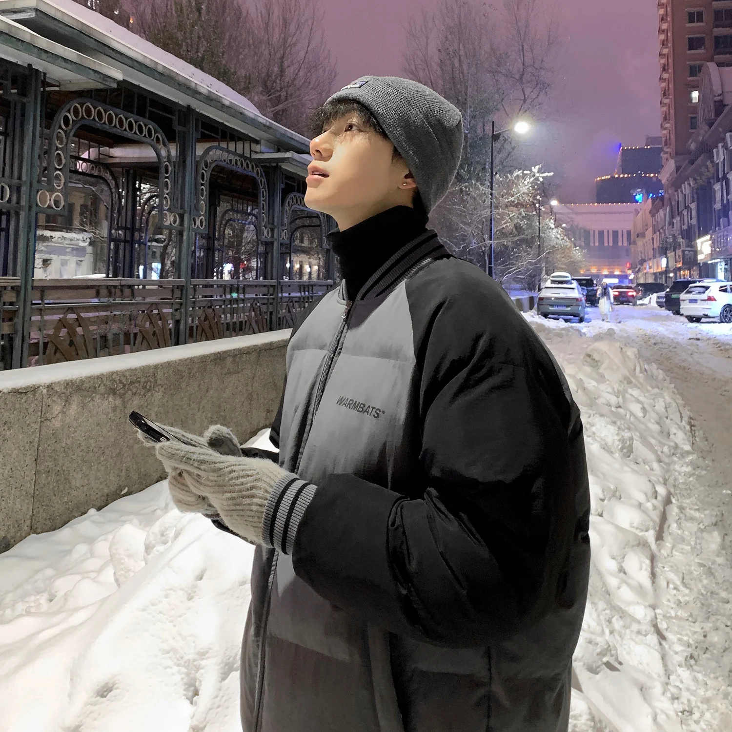 Men's Winter Thickened Baseball Jacket Durable down Cotton Padded Coat American Style Trendy Brand Casual Loose Fit Youth Fas...
Men's Winter Thickened Baseball Jacket Durable down Cotton Padded Coat American Style Trendy Brand Casual Loose Fit Youth Fas...