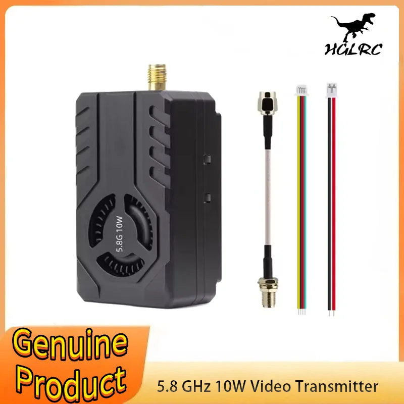 HGLRC 5.8G VTX 10W High-Power Video Transmitter Adjustable Power for Aerial Photography FPV Drone Racing
HGLRC 5.8G VTX 10W High-Power Video Transmitter Adjustable Power for Aerial Photography FPV Drone Racing