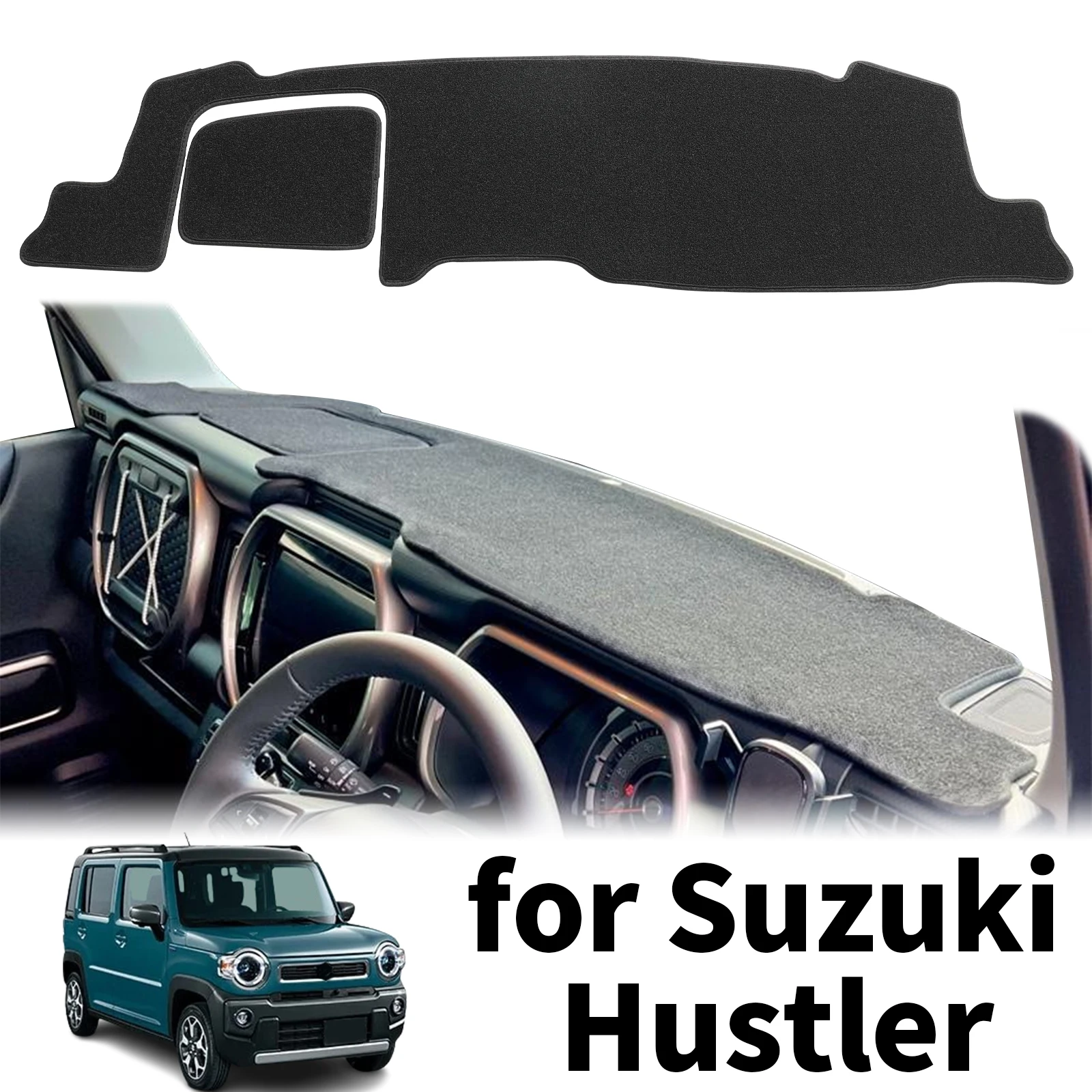 fit for Suzuki Hustler MR31 MR52 MR92 RHD Car Dashmat Dashboard Cover Pad Protective Carpet Accessories DashMat Sunshade
fit for Suzuki Hustler MR31 MR52 MR92 RHD Car Dashmat Dashboard Cover Pad Protective Carpet Accessories DashMat Sunshade