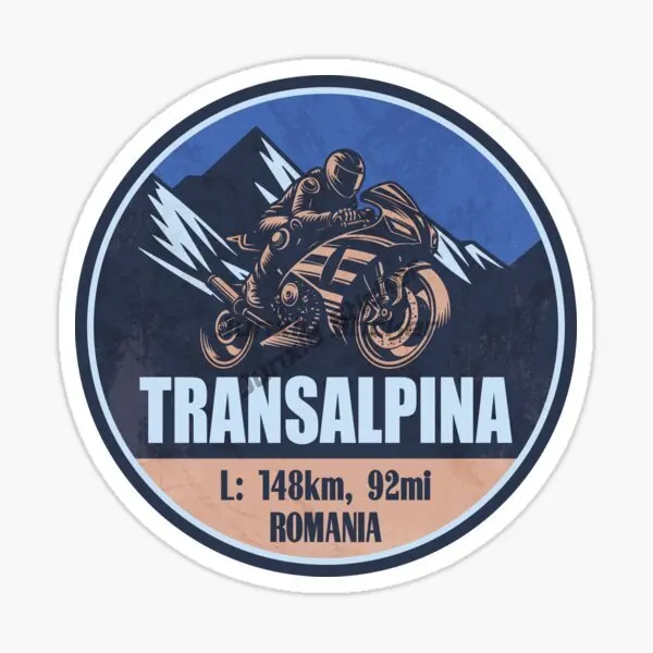 Transalpina Transalpine Most Beautiful Road in The World in Romania Motorcycle Vinyl Self-adhesive
Transalpina Transalpine Most Beautiful Road in The World in Romania Motorcycle Vinyl Self-adhesive