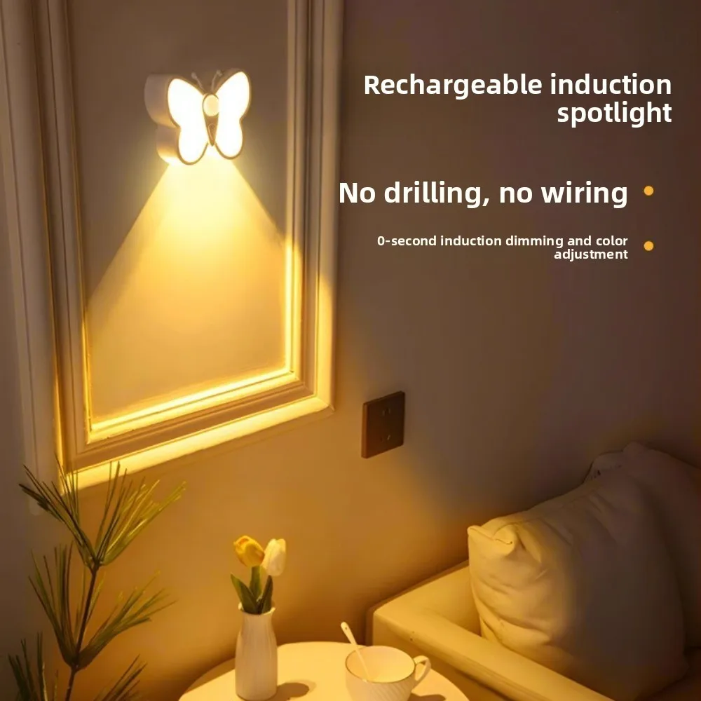 Rechargeable Ambient Sensor Light Wireless Magnetic Wall Lamp for Bedroom & Bedside No Wiring & No Drilling Nightlight
Rechargeable Ambient Sensor Light Wireless Magnetic Wall Lamp for Bedroom & Bedside No Wiring & No Drilling Nightlight