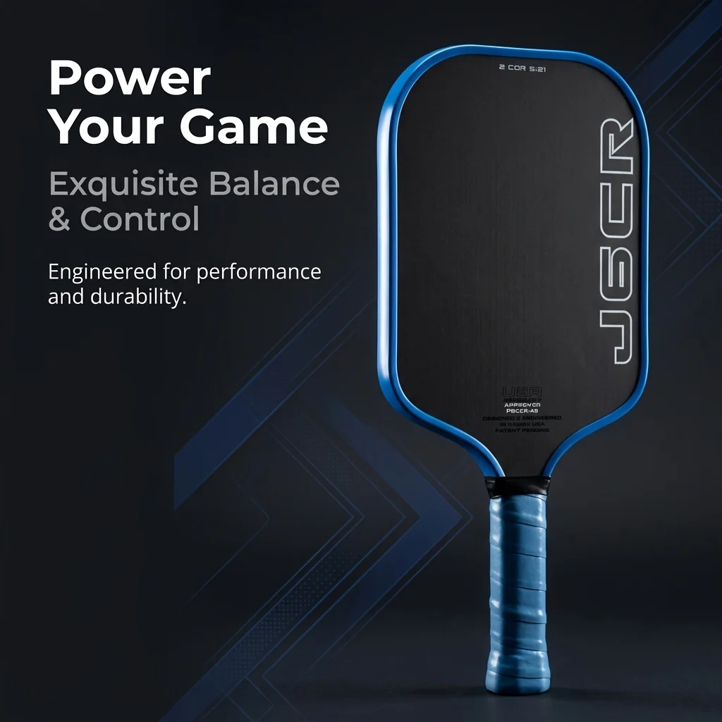 J6CR T700 Carbon Fiber Pickleball Paddle Carbon Friction Surface 16mm Polymer Power Core Enhanced Power&Spin&Control
J6CR T700 Carbon Fiber Pickleball Paddle Carbon Friction Surface 16mm Polymer Power Core Enhanced Power&Spin&Control
