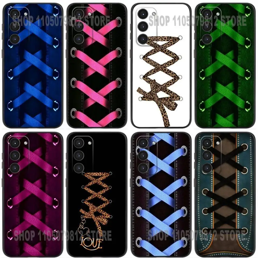 P-Personalized Sneaker Lace Pattern Phone Case For Samsung Galaxy A20,21s,22,31,32,52,53,72,73,80,91 Soft Silicone Black Cover
P-Personalized Sneaker Lace Pattern Phone Case For Samsung Galaxy A20,21s,22,31,32,52,53,72,73,80,91 Soft Silicone Black Cover