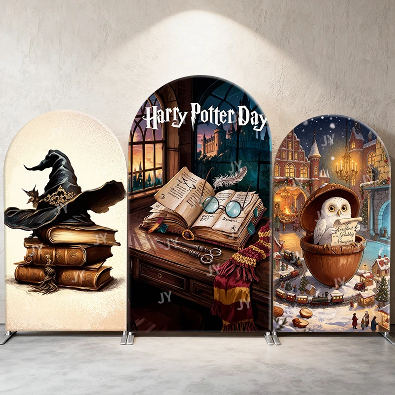 Harry Potter Wizard Study & Owl Theme Arch Backdrop Cover Magical Scene For Kids Birthday Baby Shower Photo Booth Background
Harry Potter Wizard Study & Owl Theme Arch Backdrop Cover Magical Scene For Kids Birthday Baby Shower Photo Booth Background