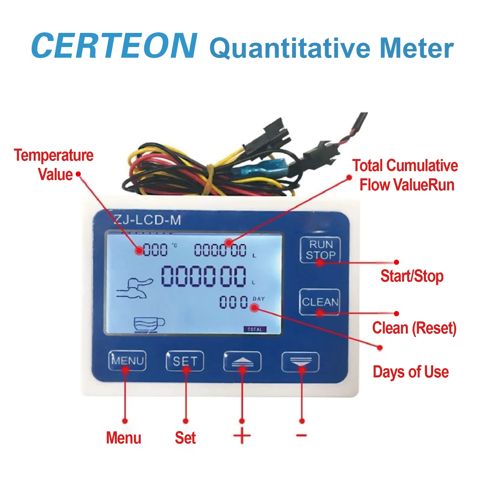 PE Solenoid Valve Automatic Flow Controller for Irrigation System ZJ-LCD-M 1/4 inch Digital Water Flow Meter
PE Solenoid Valve Automatic Flow Controller for Irrigation System ZJ-LCD-M 1/4 inch Digital Water Flow Meter