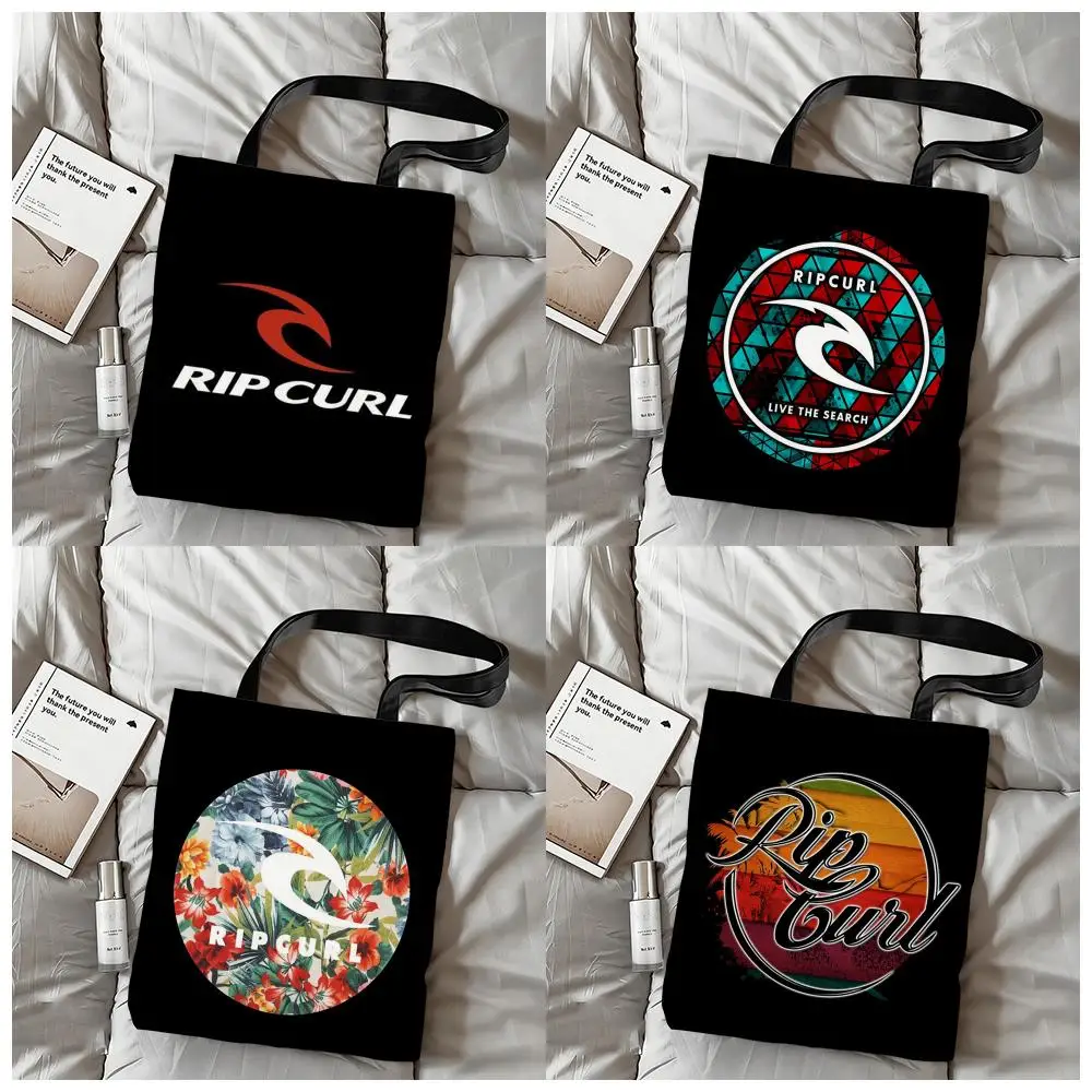 Surf Beach R-Rips Curls Storage Bags Canvas Double-Sided Print Shoulder Handbag Reusable Eco-Friendly Shopping Tote Bag
Surf Beach R-Rips Curls Storage Bags Canvas Double-Sided Print Shoulder Handbag Reusable Eco-Friendly Shopping Tote Bag