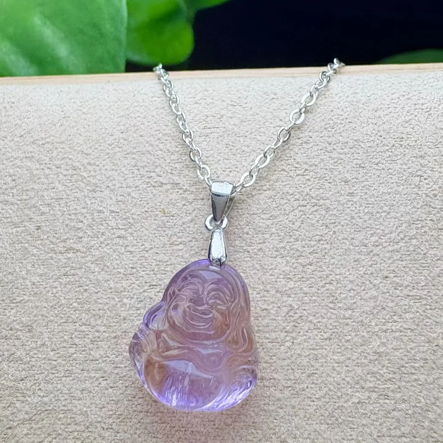1Pc Fengbaowu Natural Amethyst Citrine Ametrine Buddha Pendant 16.5MM 925 Sterling Silver Reiki Healing Stone Jewelry Gift Women
1Pc Fengbaowu Natural Amethyst Citrine Ametrine Buddha Pendant 16.5MM 925 Sterling Silver Reiki Healing Stone Jewelry Gift Women