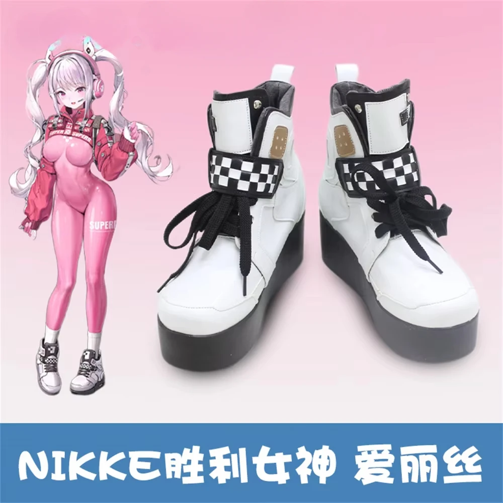 NIKKE Nikke Alice Cosplay Shoes Boots Game Anime Halloween Christmas Anime Sneakers Ciel Phantomhive Cosplay
NIKKE Nikke Alice Cosplay Shoes Boots Game Anime Halloween Christmas Anime Sneakers Ciel Phantomhive Cosplay
