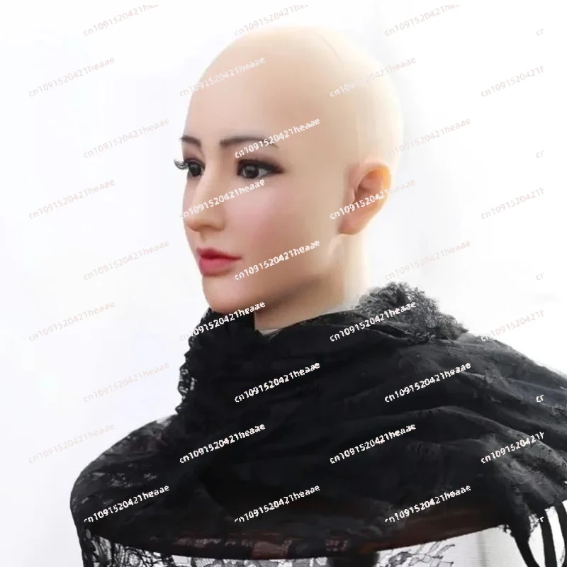 Suitable for Mask Full Face Beauty Silicone Fake Female Headgear Simulation Mask
Suitable for Mask Full Face Beauty Silicone Fake Female Headgear Simulation Mask