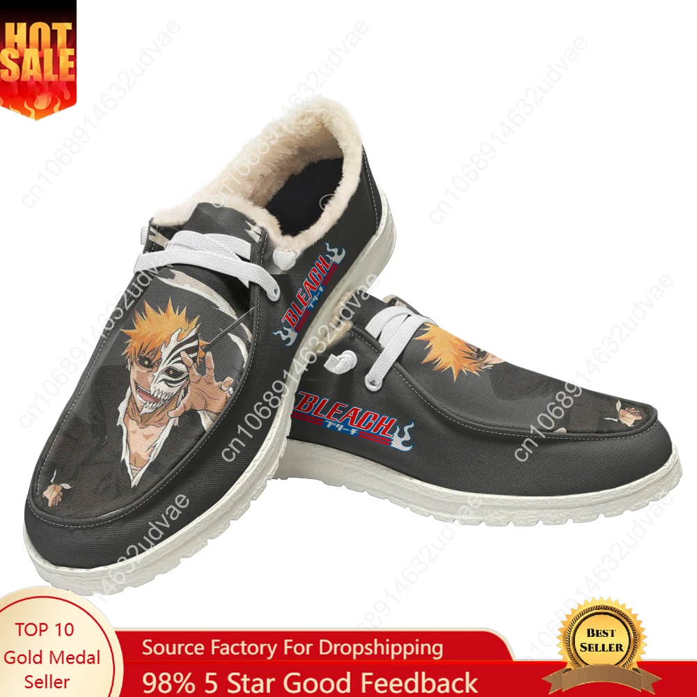 B-BLEACH Plush Casual Shoes Flat Shoe Men Woman Breathable Casual Outdoor Lightweight Footwear Couple Custom Made Shoe
B-BLEACH Plush Casual Shoes Flat Shoe Men Woman Breathable Casual Outdoor Lightweight Footwear Couple Custom Made Shoe