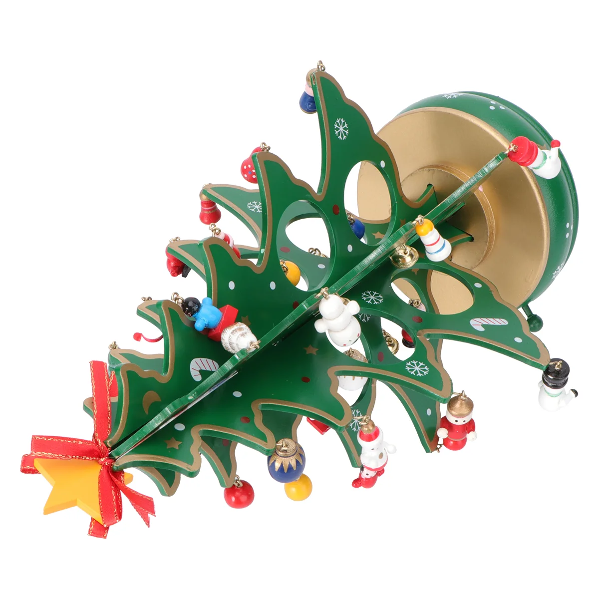 Classic Music Box Wooden Clockwork Design Christmas Tree With Pendants Miniature Handmade Music Box For Birthday Valentine's Gif
Classic Music Box Wooden Clockwork Design Christmas Tree With Pendants Miniature Handmade Music Box For Birthday Valentine's Gif