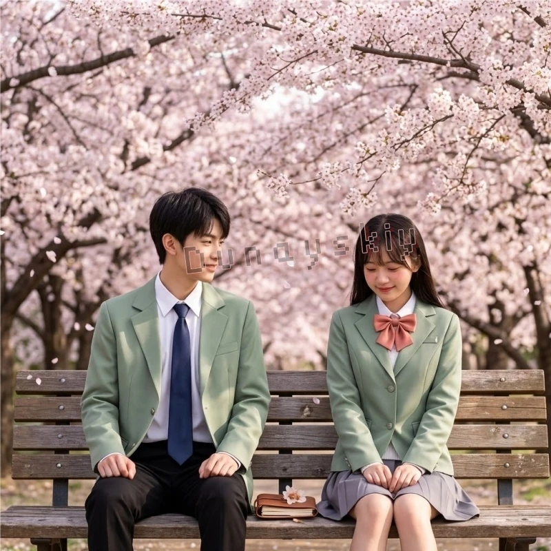 Want To End This Love Sage Green Single-Breasted Blazer With Notched Lapel Game Asagi Yukiya Sakura Mikuk Cosplay Anime JK & DK
Want To End This Love Sage Green Single-Breasted Blazer With Notched Lapel Game Asagi Yukiya Sakura Mikuk Cosplay Anime JK & DK