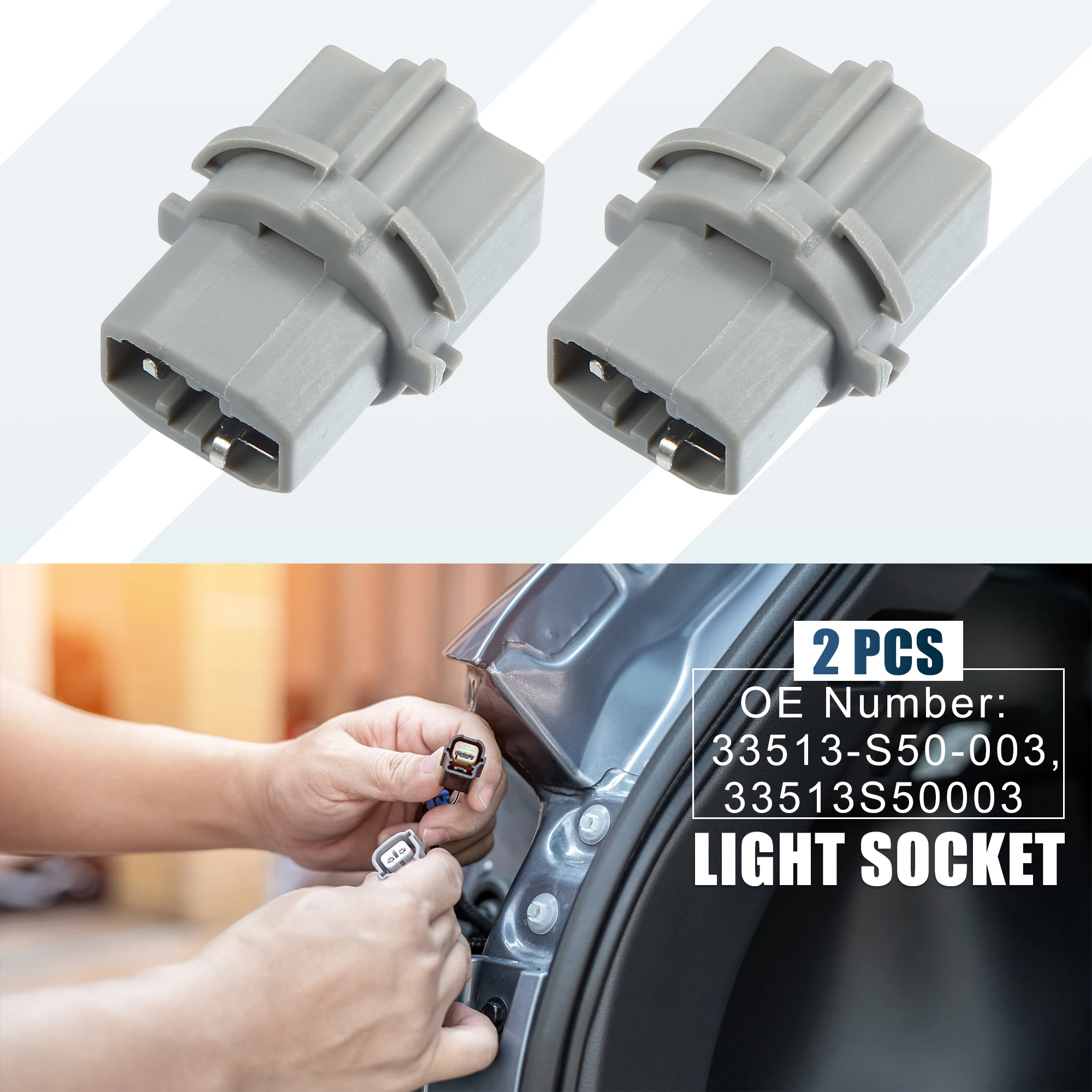 UXCELL 1-2pcs Backup Reverse Light Bulb Lamp Socket Holder 33513-S50-003 33513S50003 for Acura CL 2001-2003
UXCELL 1-2pcs Backup Reverse Light Bulb Lamp Socket Holder 33513-S50-003 33513S50003 for Acura CL 2001-2003