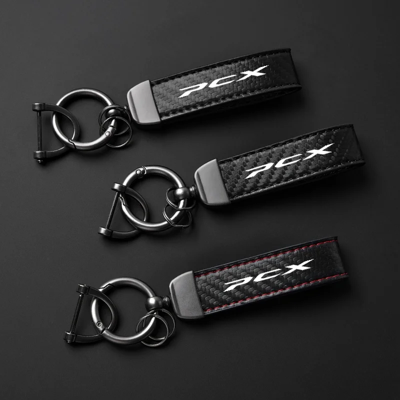 For HONDA PCX125 PCX150 PCX 125 150 2010-2020 Motorcycle Keyring Carbon Fiber Textured Keychain Metal Carbon Fiber Leather Logo
For HONDA PCX125 PCX150 PCX 125 150 2010-2020 Motorcycle Keyring Carbon Fiber Textured Keychain Metal Carbon Fiber Leather Logo
