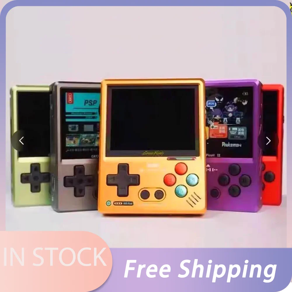 In Stock Gkd Pixel 2 Game Kiddy Pixel 2.4 Inch Ips Screen Available In Game Console Rk3326s Aluminium Alloy Cnc Customized Gamer
In Stock Gkd Pixel 2 Game Kiddy Pixel 2.4 Inch Ips Screen Available In Game Console Rk3326s Aluminium Alloy Cnc Customized Gamer