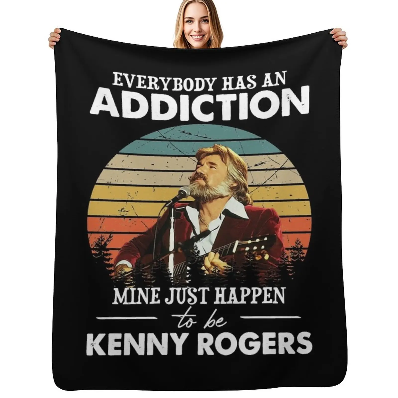 Vintage Addiction Happens To Be Kenny Rogers Throw Blanket Flannel Fleece Soft Warm Throw Blanket
Vintage Addiction Happens To Be Kenny Rogers Throw Blanket Flannel Fleece Soft Warm Throw Blanket