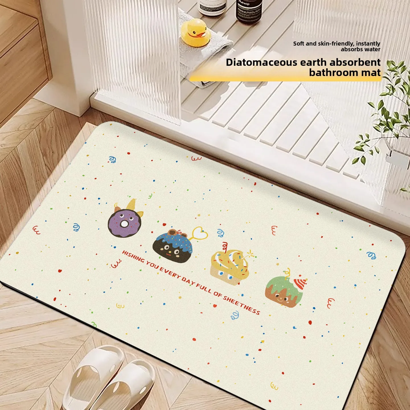 Коврик Batoom, водопоглощающий противоскользящий ковер для входа в унитаз, силиконовый длинный прямоугольный коврик Dendroid для домашнего использования, мультяшный принт Sle
Коврик Batoom, водопоглощающий противоскользящий ковер для входа в унитаз, силиконовый длинный прямоугольный коврик Dendroid для домашнего использования, мультяшный принт Sle