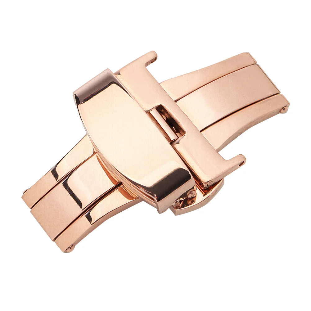 Stainless Steel Double Button Buckle Non-Automatic Belt Buckle For 2Mm Strap Rosy Gold Watch Accessories Durable
Stainless Steel Double Button Buckle Non-Automatic Belt Buckle For 2Mm Strap Rosy Gold Watch Accessories Durable