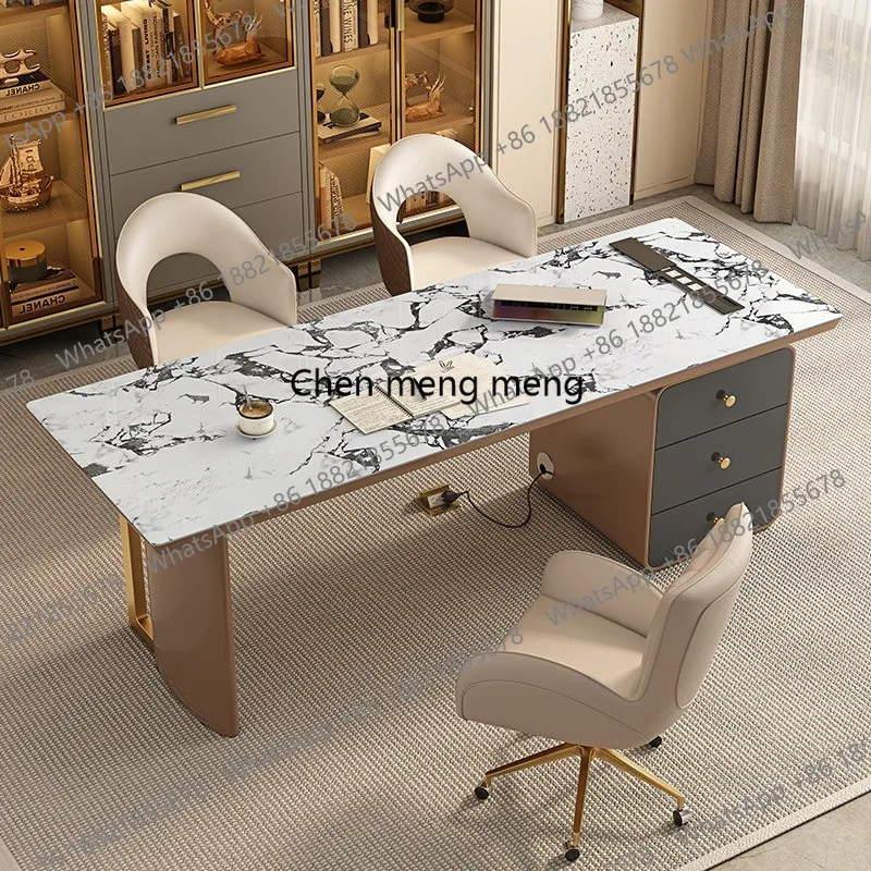 Slate desk and chair ins Italian minimalist high-end desk modern minimalist model room study
Slate desk and chair ins Italian minimalist high-end desk modern minimalist model room study